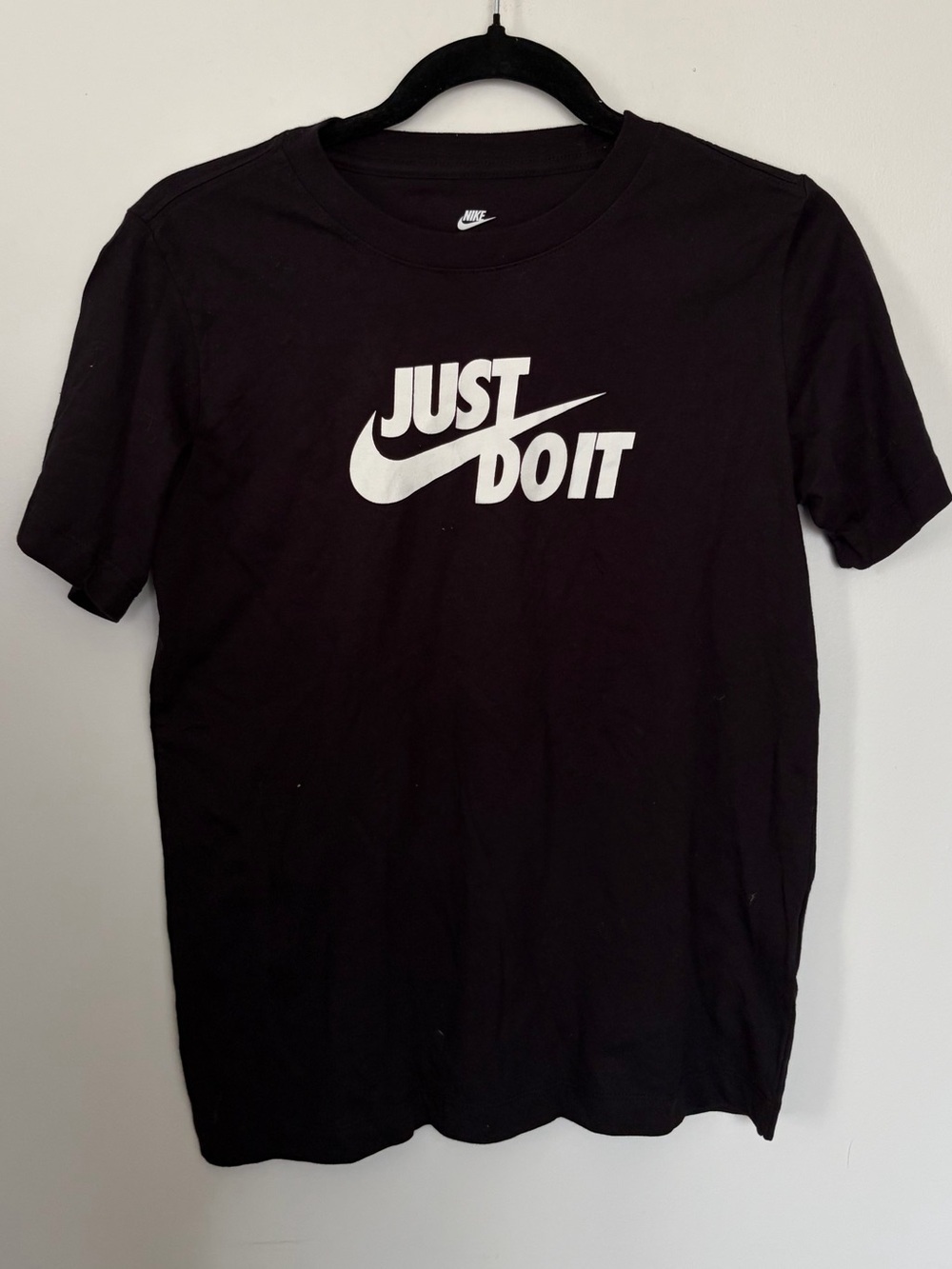 Nike Men’s Black "Just Do It" Logo T-Shirt - L